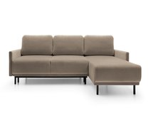 Hamiel L-shaped extendable corner sofa with universal container (Fabric: Rosario 469)