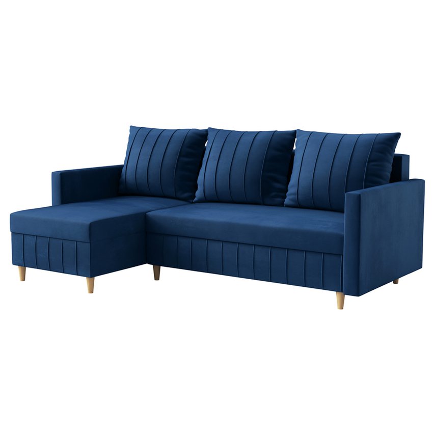 Corner sofa with sleeping function Morpreses (Fabric: Kronos 09)