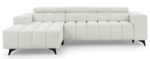 Corner sofa with sleeping function Ragussino L-shaped Sicuro 60 left-hand side