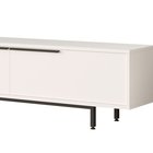 TV cabinet Plunism 160x35.5 cm white