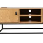 Affinant TV cabinet 117 cm oak/black