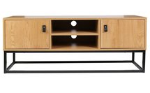 Affinant TV cabinet 117 cm oak/black