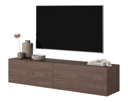 Bisira TV cabinet 140 cm Walnut