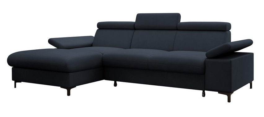 Millefolium Salvador 05 Agmamito left-sided L-shaped corner sofa with sleeping function with a container