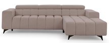 Corner sofa with sleeping function Ragussino L-shaped Sicuro 50 right-hand side