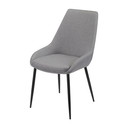 Nerrom upholstered chair, gray, waterproof wickerwork