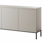 Bemmi three-door chest of drawers 150 cm Beige