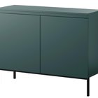 Commode Bemmi deux portes 100 cm Vert foncé