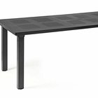 Levante Nardi extendable garden table 160-220x100 cm made of certified anthracite material