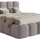 Lit rembourré 140x200 cm Cloudy II avec coffre Catch Me 23, structure en métal