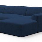 Terrafino U-shaped modular corner sofa with backrest on the left Onega 10