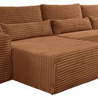 Corner sofa with sleeping function Leo U-shaped Tilia 56 universal