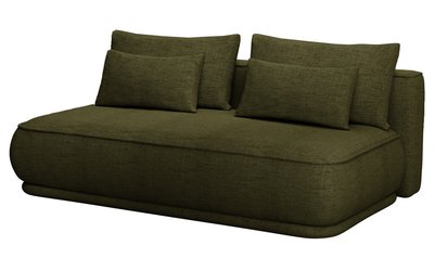 Leanno three-seater sofa with Moly 38 hydrophobic chenille container