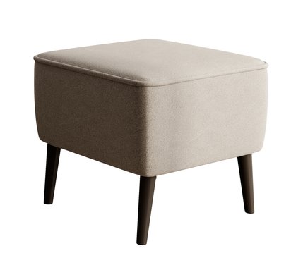 Vence Castel 03 footstool, black legs