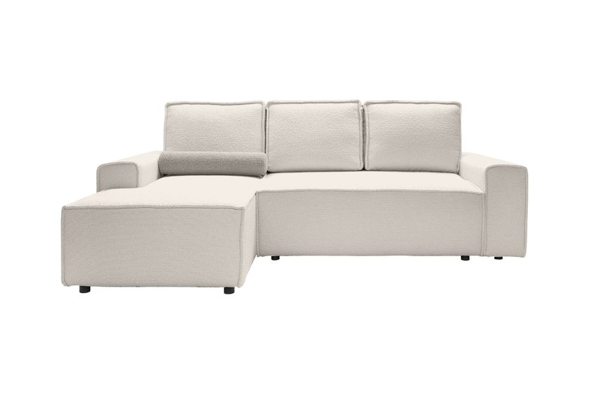 Bergantino extendable corner sofa with storage (Fabric: Catch Me 01, Side: Left)