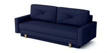 Lartes three-seater sofa bed with storage (Fabric: Monolith 77, Legs: Natural)