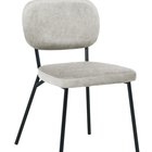 Brevery beige upholstered chair