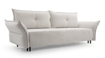 Caballo three-seater sofa bed with storage (Fabric: Raven 06)