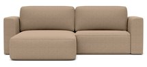 Corner sofa with sleeping function Sarrabi L-shaped left-hand side with storage Imagine me 03 hydrophobic chenille