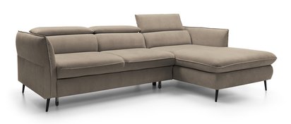 Beira corner sofa bed (Fabric: Element 06, Side: Left)