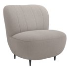 Nicolio Castel 80 velvet easy-clean bucket seat
