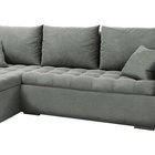 Corner sofa with sleeping function Derkan L (Fabric: Magic Velvet 2217)