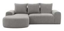 Modular corner sofa Castellina L-shaped 255 cm smaller Abriamo 7 left-hand side