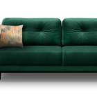 Kaccery three-seater sofa bed (Fabric: Riviera 38/ Botanical 54)