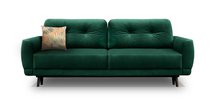 Kaccery three-seater sofa bed (Fabric: Riviera 38/ Botanical 54)