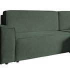 Copertino L-shaped corner sofa with sleeping function with Element 24 universal container