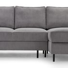 Corner sofa with sleeping function Rosilli L-shaped with container right side Lincoln 90