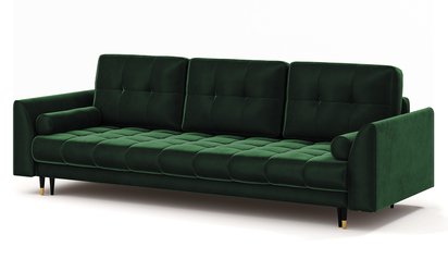 Agriano three-seater sofa with storage Magic Velvet 2225 velvet hydrophobic