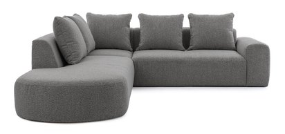 Castellina modular corner sofa L-shaped 255 cm larger Abriamo 7 left-hand side