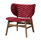 Turkul upholstered chair, quilted brown