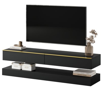 TV Cabinet Hylia 140 cm Black