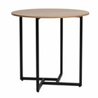 Table à manger Alto, ronde, diamètre 80 cm, chêne