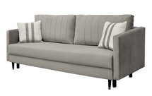 Balabay sofa, three-seater, with storage, black legs (Fabric: Trinity 03)