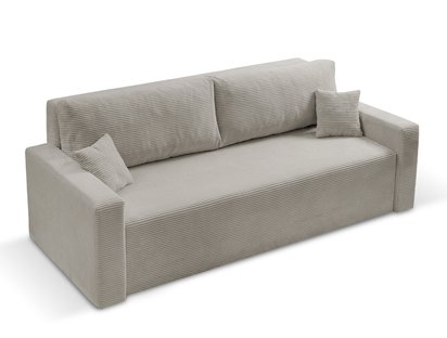 Peroso Poso 02 three-seater sofa bed with corduroy storage