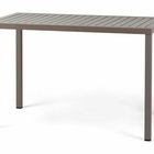 Cube Nardi garden table 120x70 cm made of certified brown material