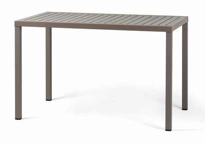 Cube Nardi garden table 120x70 cm made of certified brown material