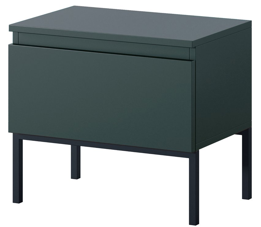 Bemmi bedside table Dark green