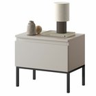 Bemmi Beige bedside table