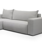 Corner sofa with sleeping function Lummi L-shaped Aragon 80 left-hand side