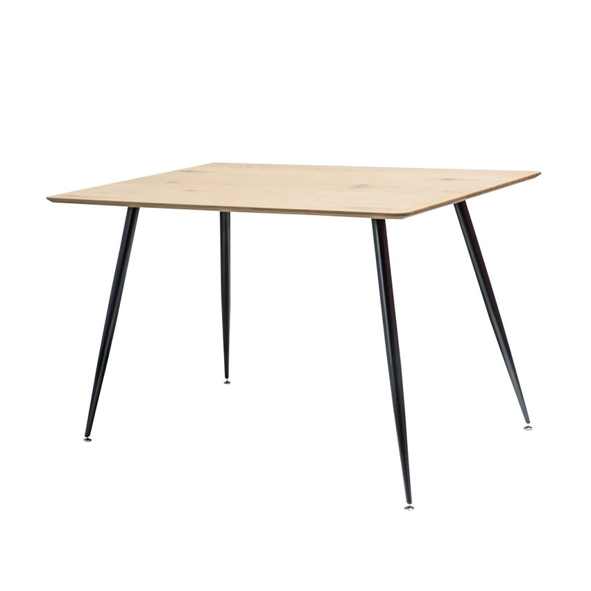 Padborg table 120x80 cm oak - black