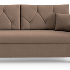 Zorra sofa bed with bedding container Paros 3 velvet