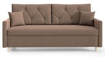 Zorra sofa bed with bedding container Paros 3 velvet