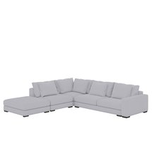 Mia L-shaped modular corner sofa, right side (Fabric: Grande 81)