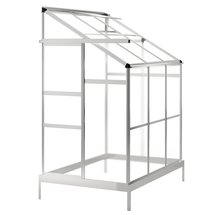 3-section greenhouse, 2.3 m2, aluminum