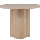 Convalder dining table 110x110 cm bleached oak