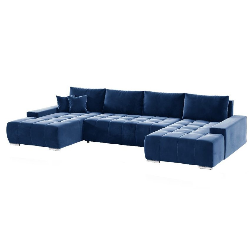 Corner sofa with sleeping function Magliano U (Fabric: Monolith 77)